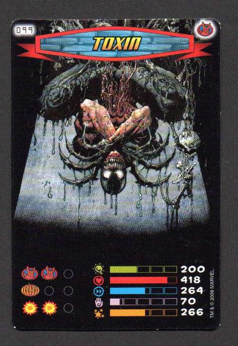 2008 Marvel Spider-Man Heroes & Villains - 099 Toxin