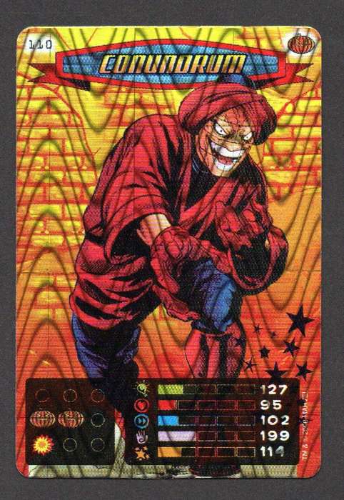 2008 Marvel Spider-Man Heroes & Villains - 110 Conundrum (Wavy Foil)