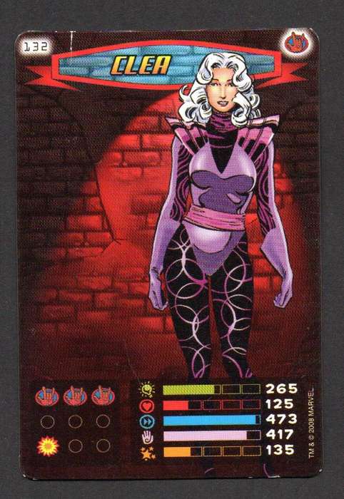 2008 Marvel Spider-Man Heroes & Villains - 132 Clea