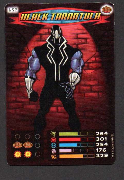 2008 Marvel Spider-Man Heroes & Villains - 152 Black Tarantula