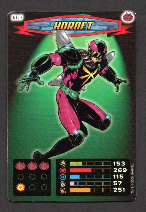 2008 Marvel Spider-Man Heroes & Villains - 167 Hornet