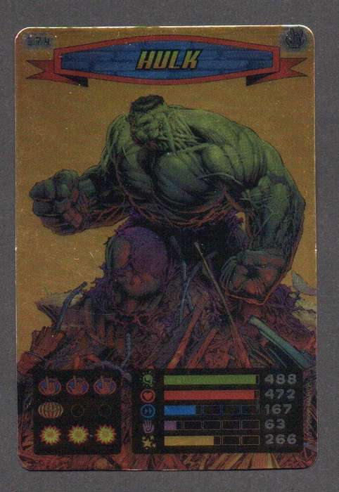 2008 Marvel Spider-Man Heroes & Villains - 174 Hulk (Foil)
