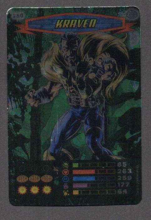 2008 Marvel Spider-Man Heroes & Villains - 180 Kraven (Foil)