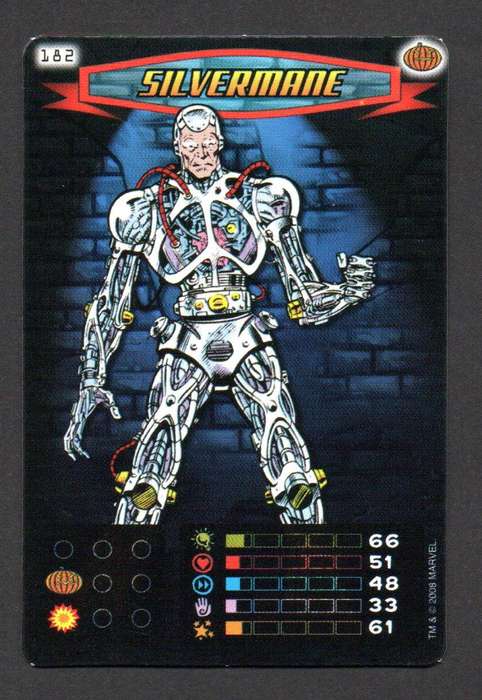 2008 Marvel Spider-Man Heroes & Villains - 182 Silvermane