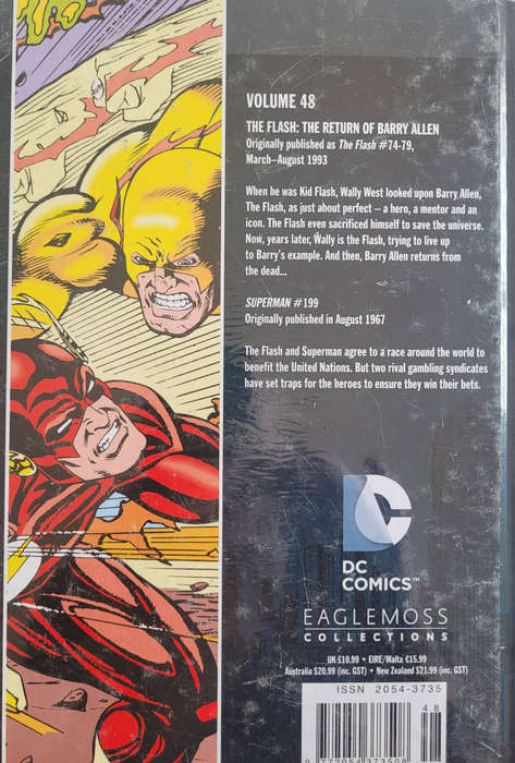 DC COMICS GRAPHIC NOVEL COLLECTION THE FLASH-THE RETURN OF BARRY ALLEN VOLUME 48
