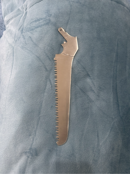 Survival knife set with 3 interchangeable blades