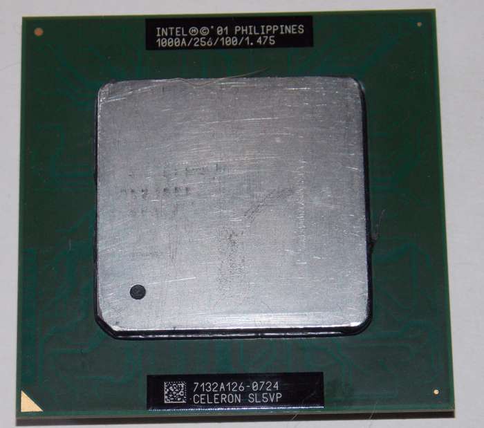 Intel Socket 370 Celeron Tualatin-256 1000Mhz SL5VP