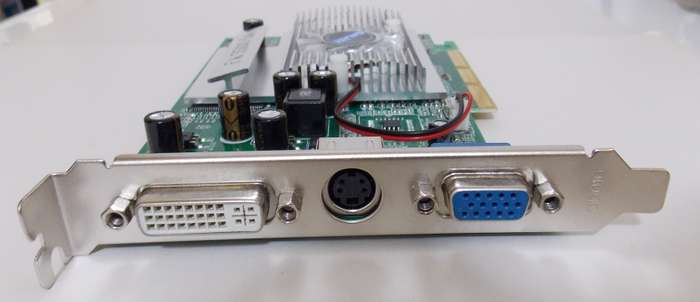 Galaxy Zeus nVidia FX5500 AGP 256mb 128-Bit (2005)