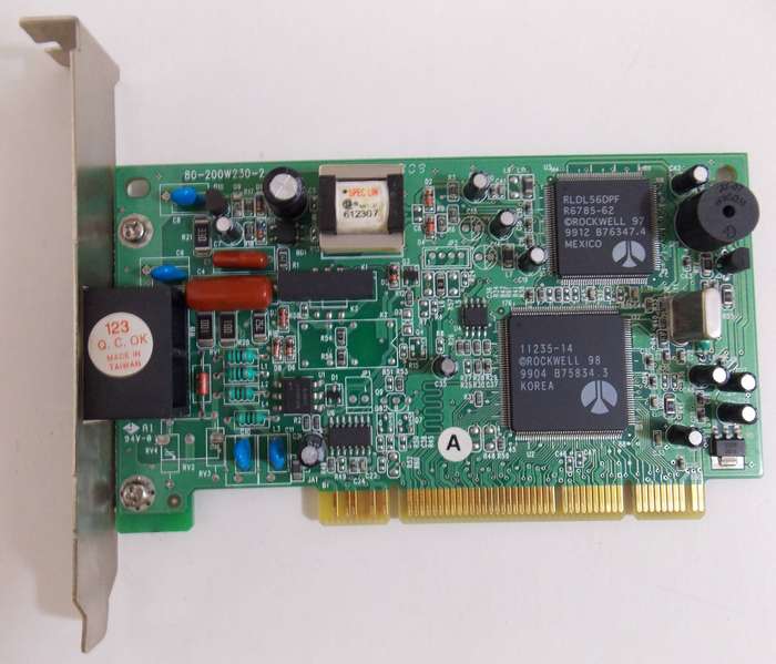 Rockwell 1456VQH-R PCI Data/Fax Modem (1998)