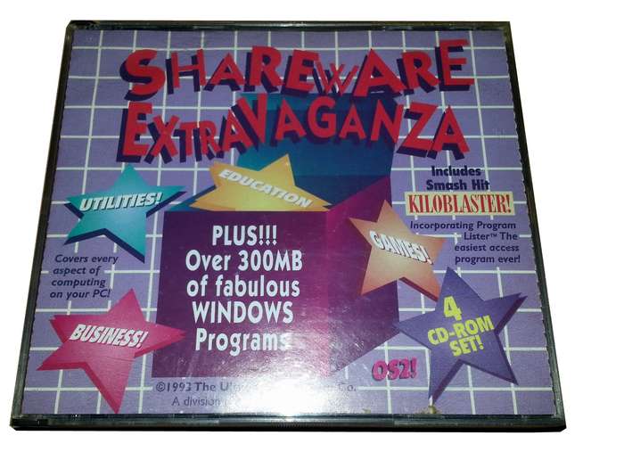 Shareware Extravaganza 4-CD Set (1993)