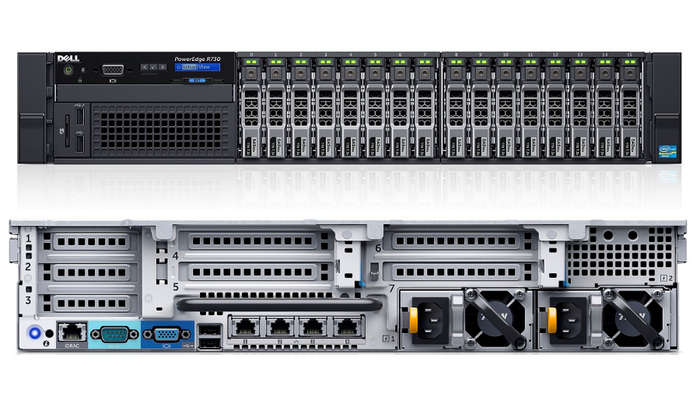 *High Performance* Dell R730 16-Bay Unit, 3.1-3.9 GHz 20-Cores 40-Threads V4, 7.2TB SAS