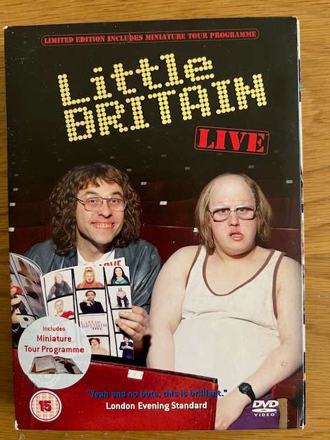 DVD Collection: Little Britain.  Including Series 1 - 3 (2005 - 2006), Abroad (2007) and Live (2006)