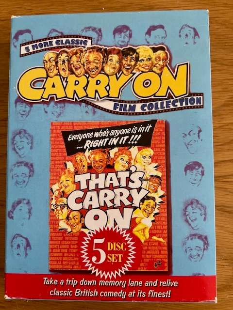 DVD: Carry On Film Collection.  Including 7 feature films (2009)