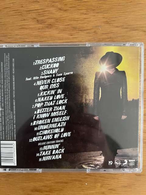 CD: Adam Lambert - Trespassing (2012)