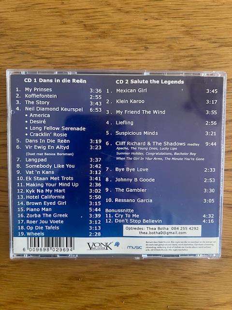CD: Touch of Class.  Dans in die Reen. Dubbel CD. 2013