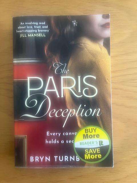 Book: Bryn Turnbull. The Paris deception. Paperback. 2023. 447 pages.