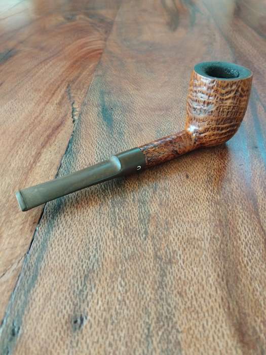 COMOY'S SANDBLAST SADDLE BILLIARD SHAPE PIPE 182 ESTATE PIPE W/3 PIECE "C" TRUE VINTAGE!!!! 1950s