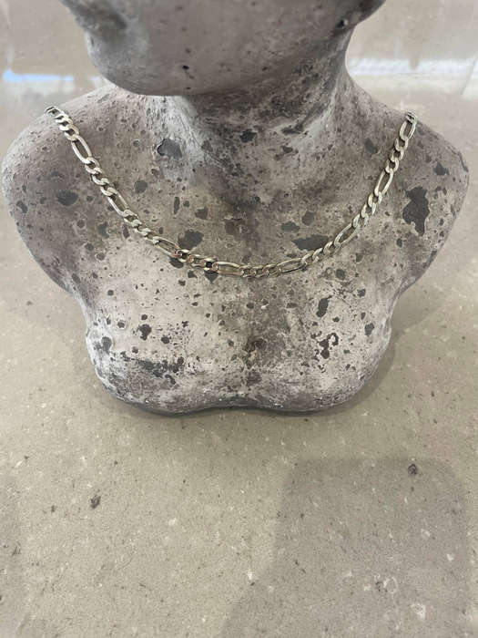 Figaro chain 925 Sterling Silver made in Italy!! 4.7mm - 14.91grams