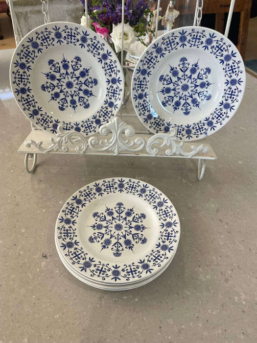 Vintage Valencia Designed by Jessie Tait Midwinter Set of 6 Side Plates!