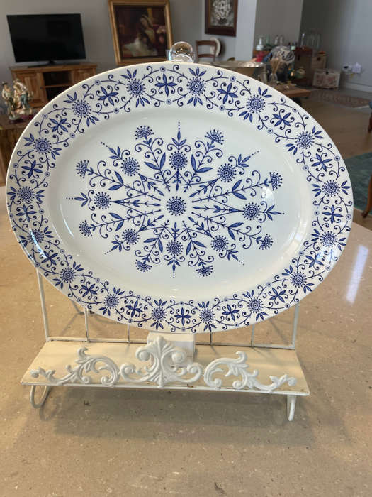 Jessie Tait "MIDWINTER - VALENCIA Large serving meat platter!! Rare design!!