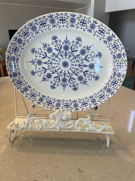 Jessie Tait "MIDWINTER - VALENCIA Large serving meat platter!! Rare design!!