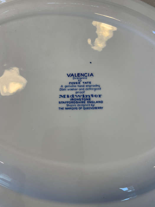 Jessie Tait "MIDWINTER - VALENCIA Large serving meat platter!! Rare design!!