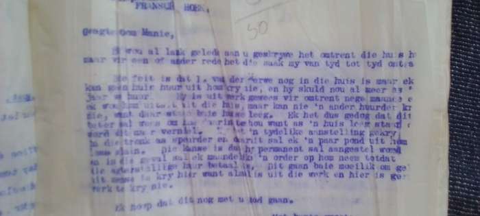 LETTER BOOKS, 1919, 1931, 1932. Karoo history - Final letter book listing. VIEW DESCRIPTION.