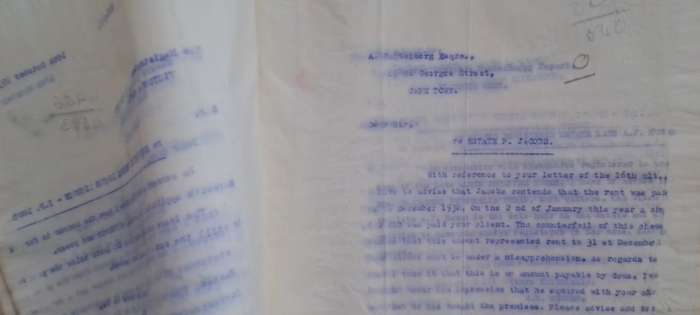 LETTER BOOKS, 1919, 1931, 1932. Karoo history - Final letter book listing. VIEW DESCRIPTION.