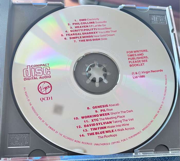 QCD over one hour of music (QCD1) UK