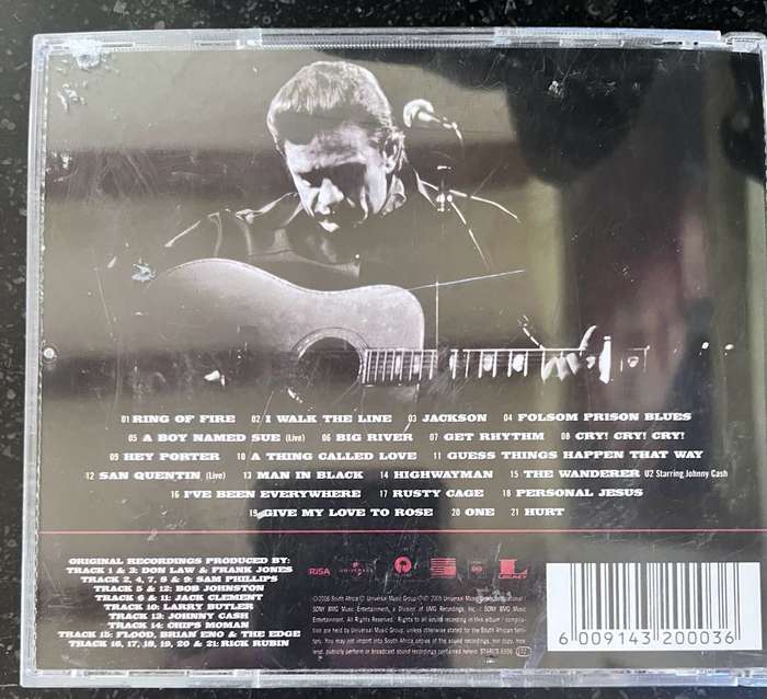 Ring of Fire - The Legend of Johnny Cash STARCD6996
