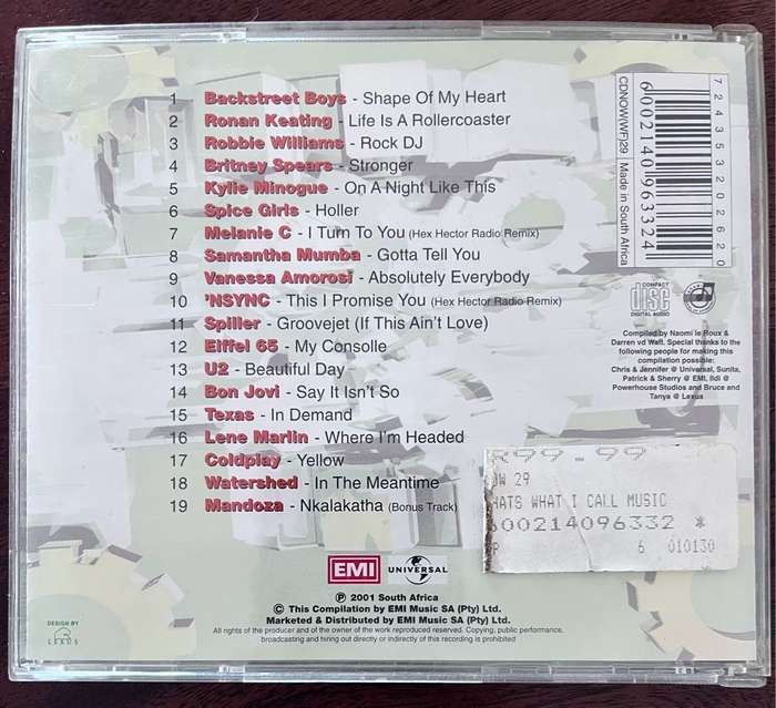 Now thats what I call music 29 - CDNOW(WF)29