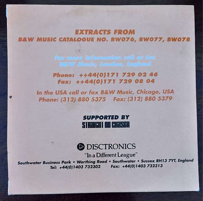 South Africa 95 promotional CD