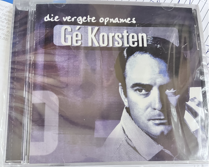 Ge Korsten - Die vergete opnames CDEMIM(WSB)045