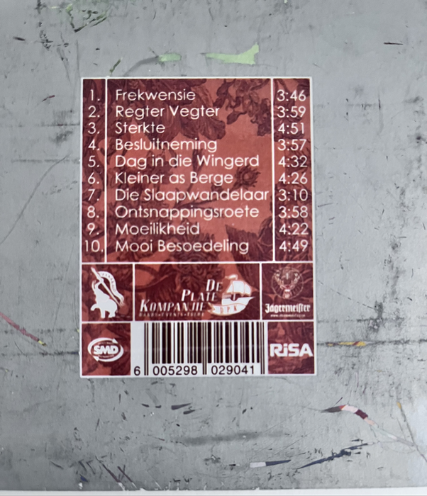 Zinkplaat - Mooi Besoedeling