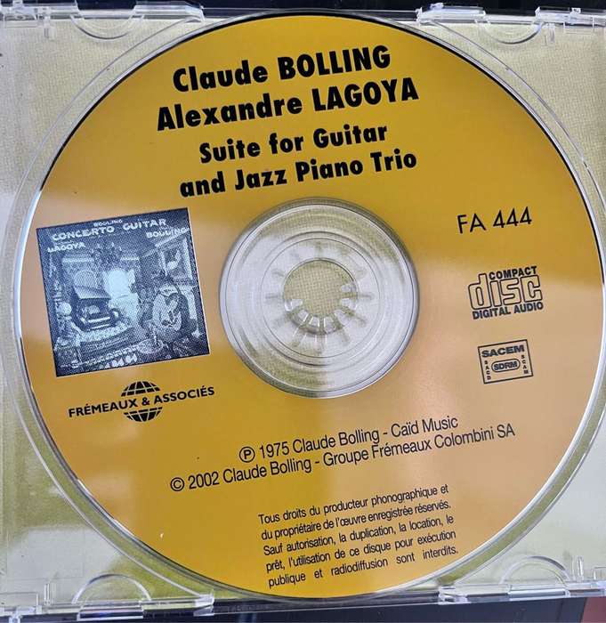Bolling Concerto for Classic Guitar and Jazz Piano Trio