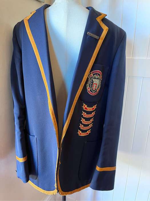 Vintage mens Hans Moore highschool blazer