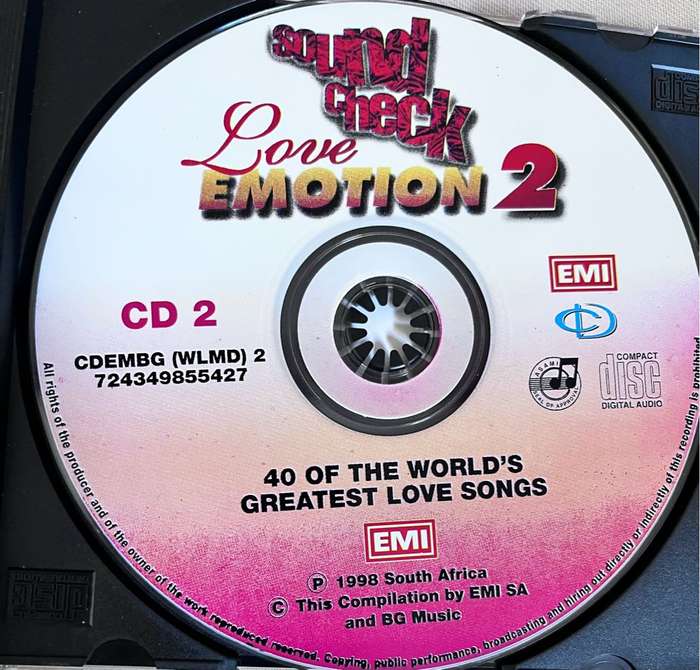 Love Emotion 2 Sound Check - double CD