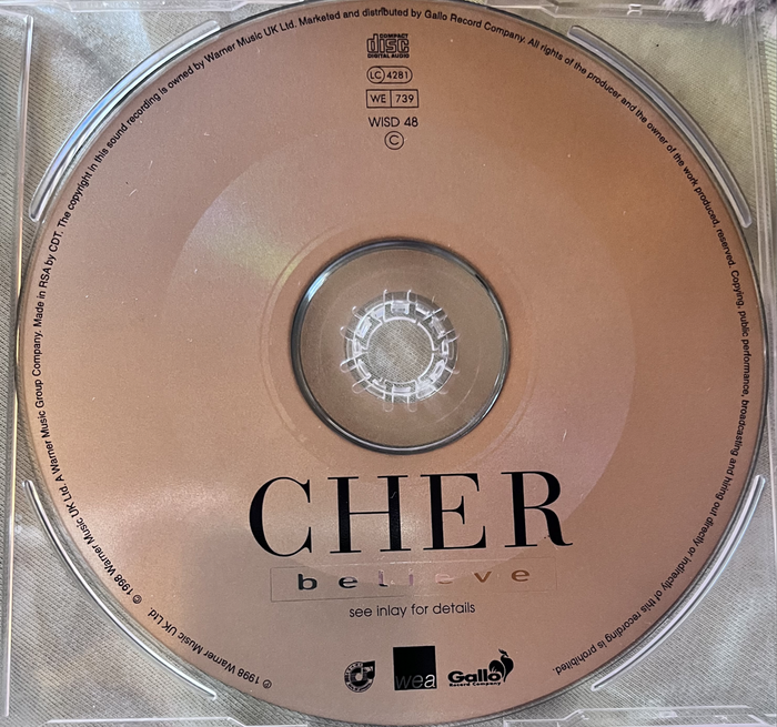 Cher - Believe (single) WISD48