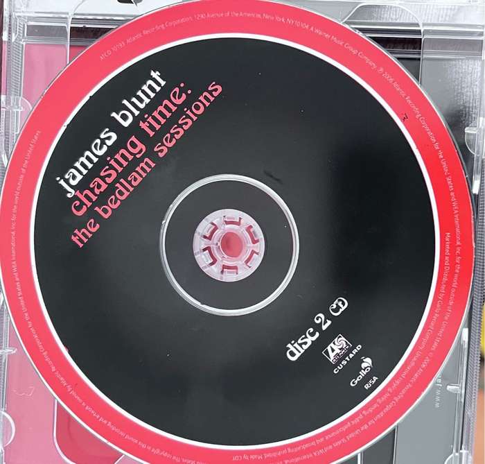 James Blunt - Chasing Time: The Bedlam Sessions (ATCD 10193) - DVD and CD