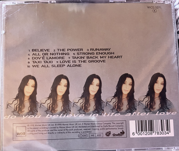 Cher - Believe WICD5271