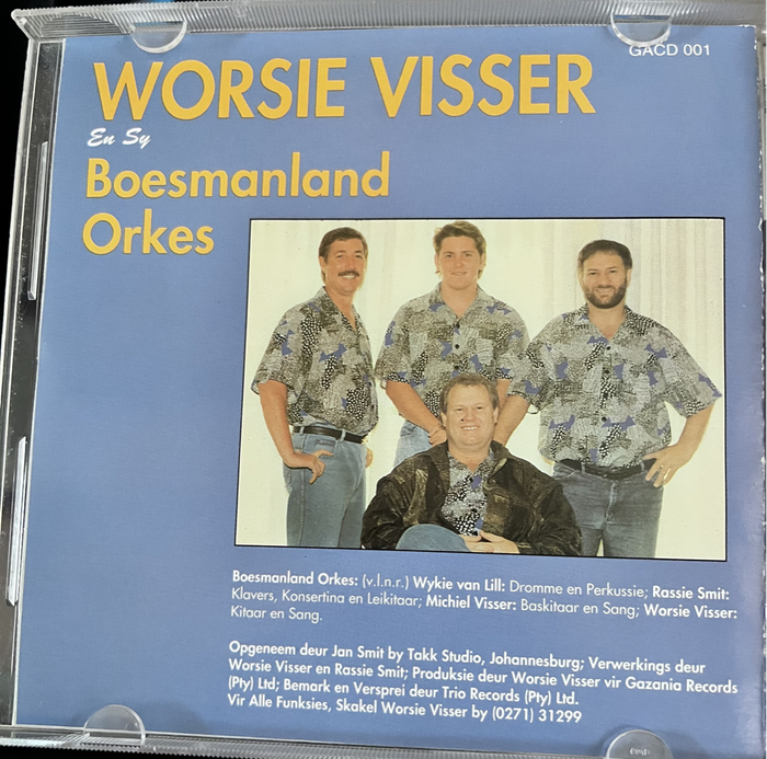 Worsie Visser - Gee hom gas GACD001