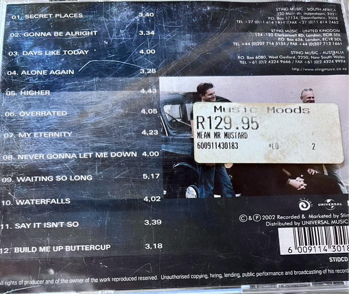 Mean Mr Mustard - Secret Places STIDCD041