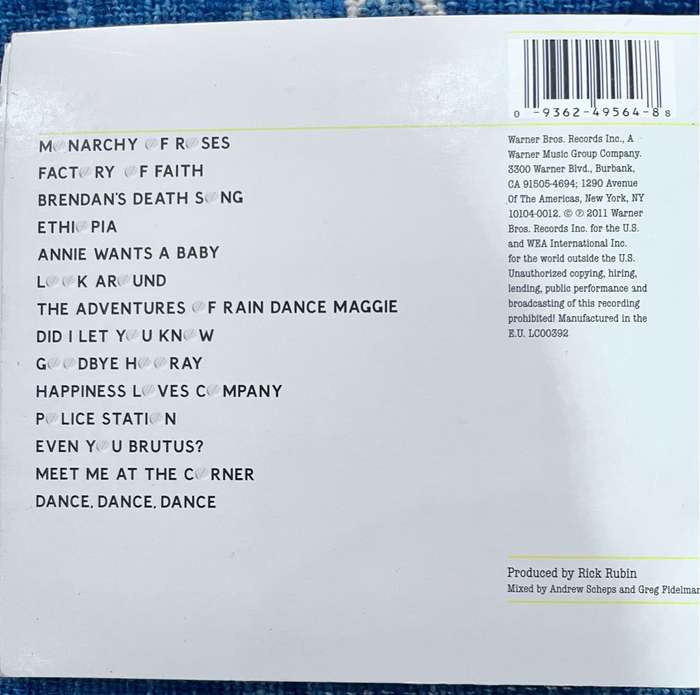 Im with you - Red Hot Chili Peppers 9362495648