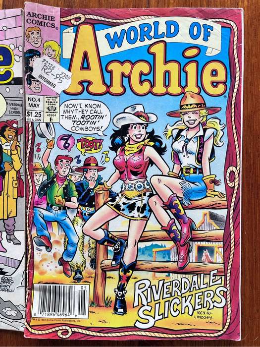 3 vintage Archie comics (1993)