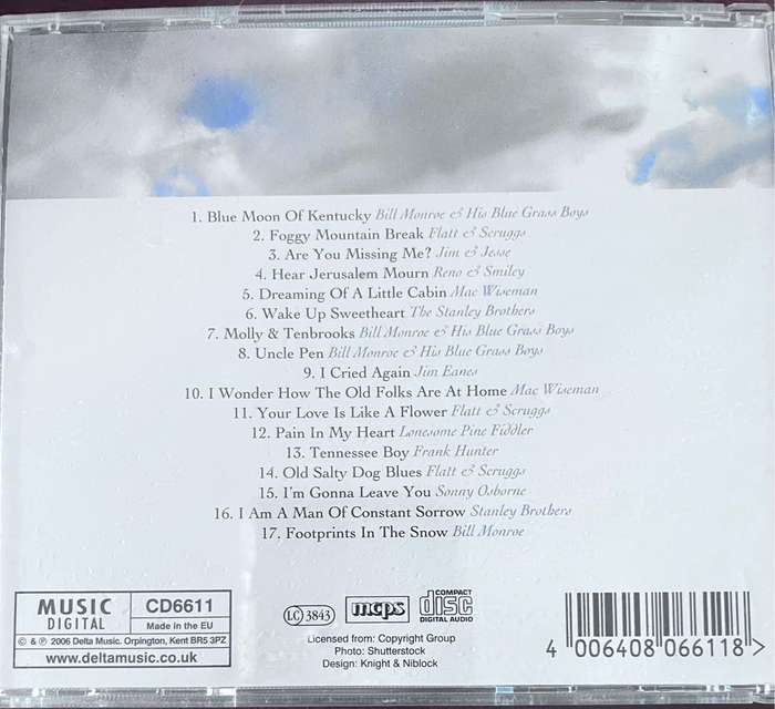 Bluegrass Pioneers - Dreaming of a little cabin (CD6611)