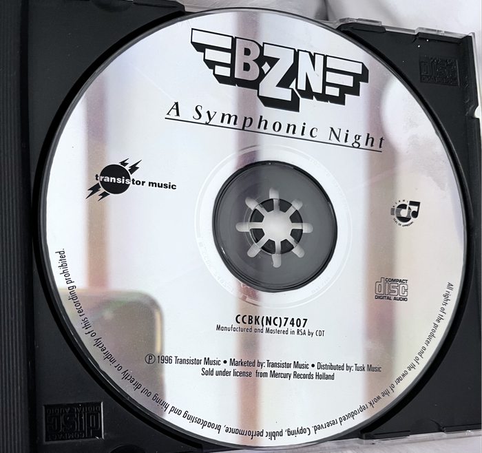 BZN a symphonic night CCBK(NC)7407