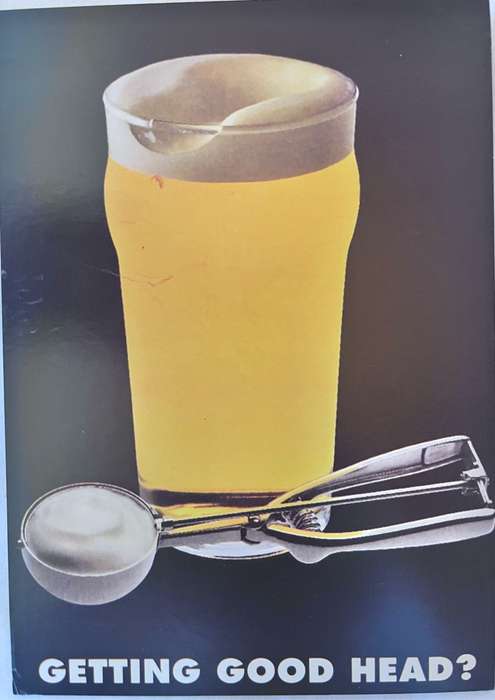 Boddingtons beer picture postcard