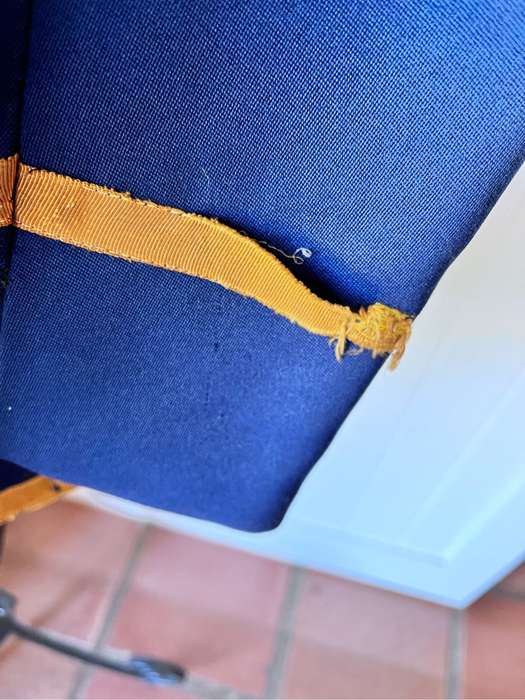 Vintage mens Hans Moore highschool blazer