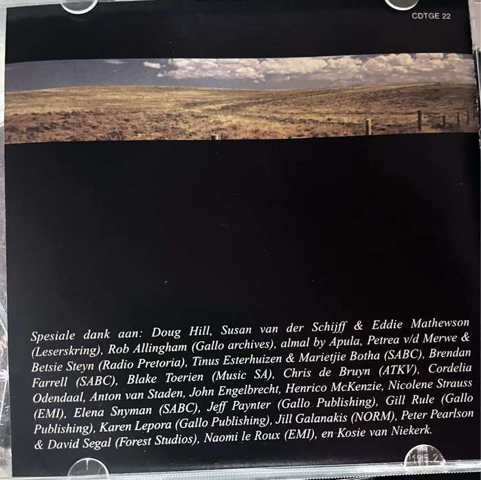 Afrikaanse Volksliedjies Deel 3 CDTGE22