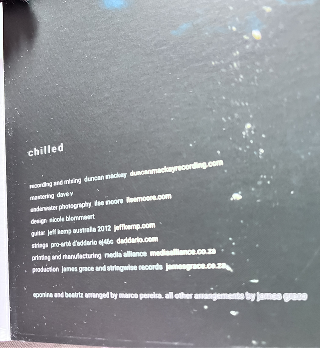 Chilled - James Grace Guitar CDSTR171
